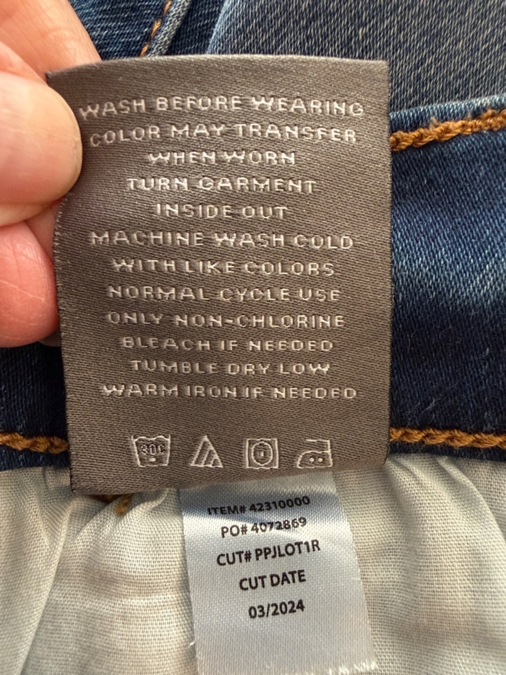 Torrid Denim Jogger Jeans – Drawstring Waist – Medium Wash - Picture 7 of 11